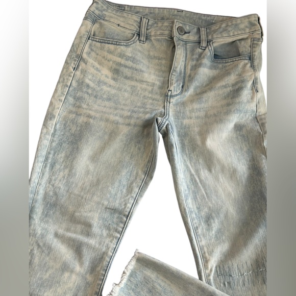 American Eagle Outfitters 360 next level stretch hi-rise jeggings jeans size 10 - Picture 3 of 10